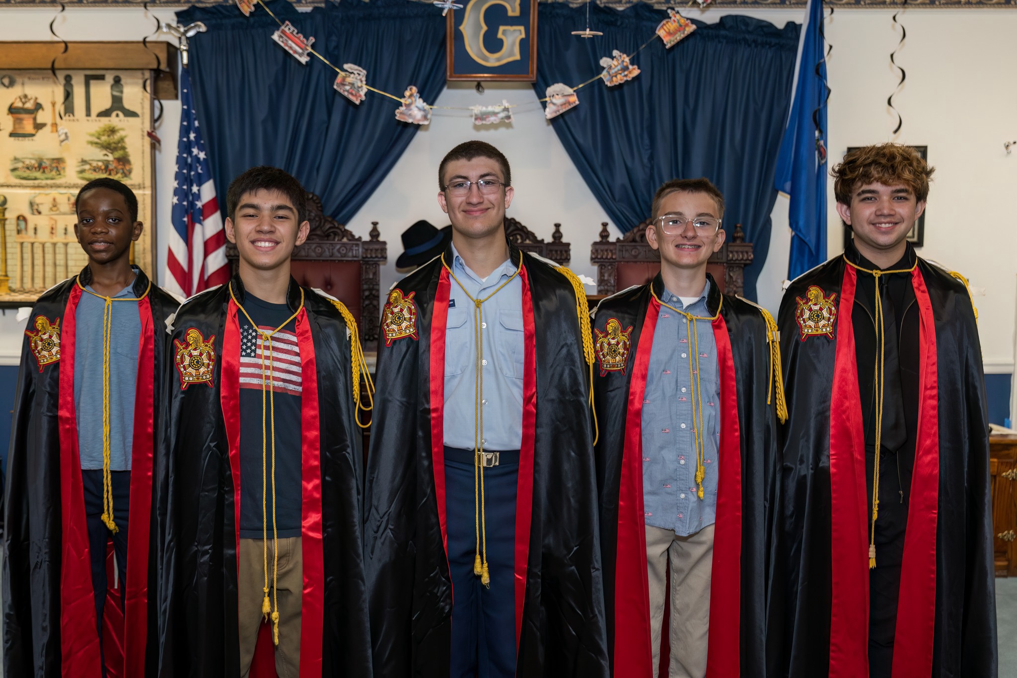 Ashburn DeMolay Installation on August 16th