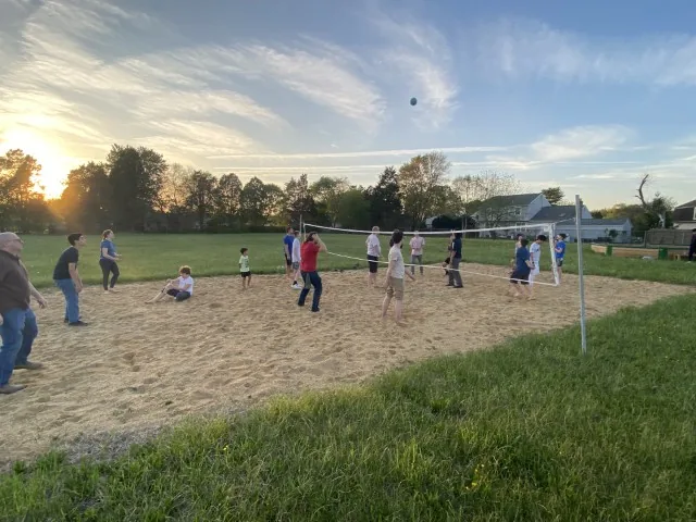 Volleyball Practice at Prince William